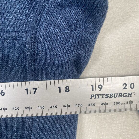 Patagonia Women’s Better Sweater ¼ Snap Pullover – Blue, Size M - Picture 11 of 13